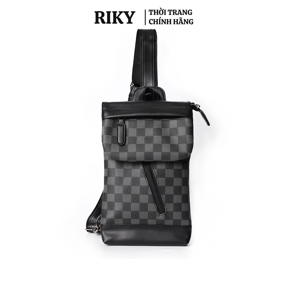 Túi đeo chéo nam nữ thời trang cao cấp RIKY túi bao tử nam nữ phong cách đeo vai trẻ trung