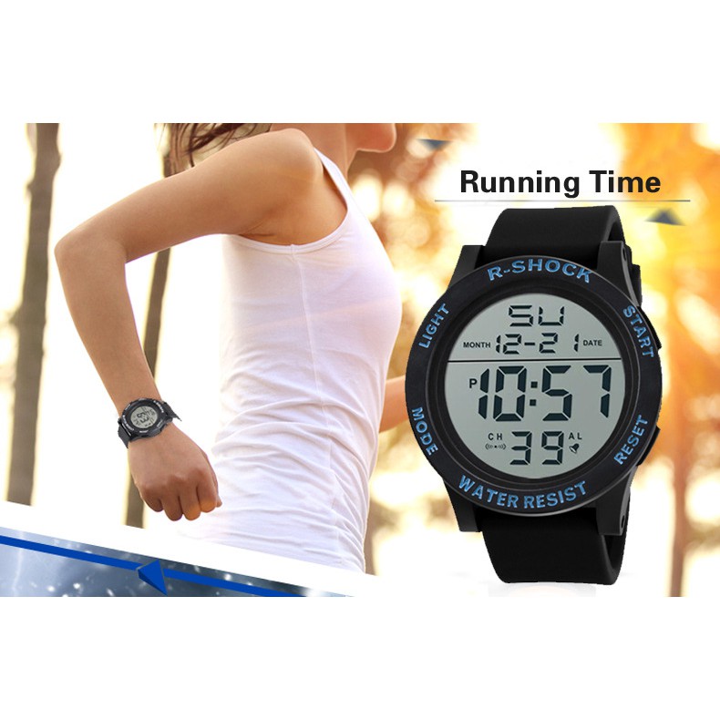 ĐỒNG HỒ NAM NỮ THỂ THAO R-SHOCK 288 ĐIỆN TỬ DÂY CAO SU CỰC HOT | BigBuy360 - bigbuy360.vn
