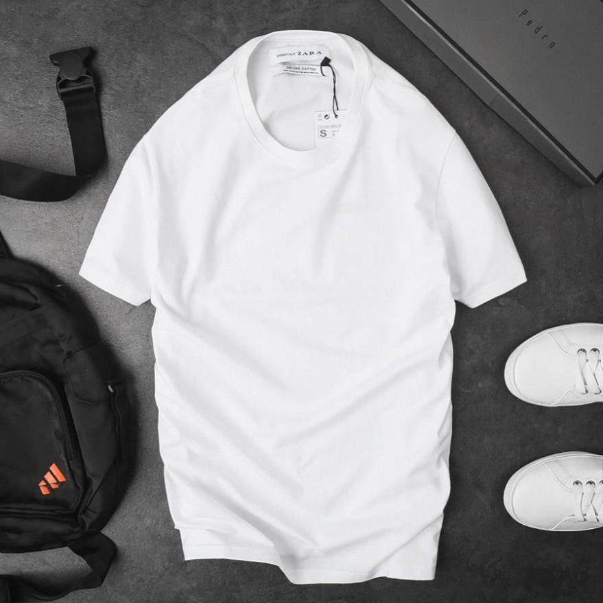 HOT RẺ Xả Sale ZARA T-shirt Basic White . ⁿ rẻ vô địch !