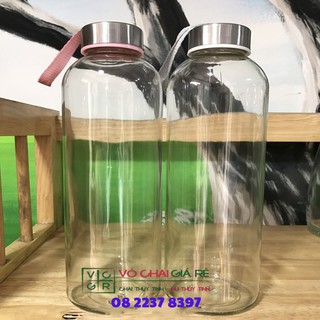 Chai thủy tinh trụ nắp dây 750ml