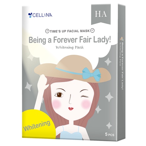 Mặt nạ dưỡng trắng da Cellina Time’s Up Whitening Mask - Mãi Luôn Trẻ Đẹp &amp; Rạng Rỡ! 5 pics