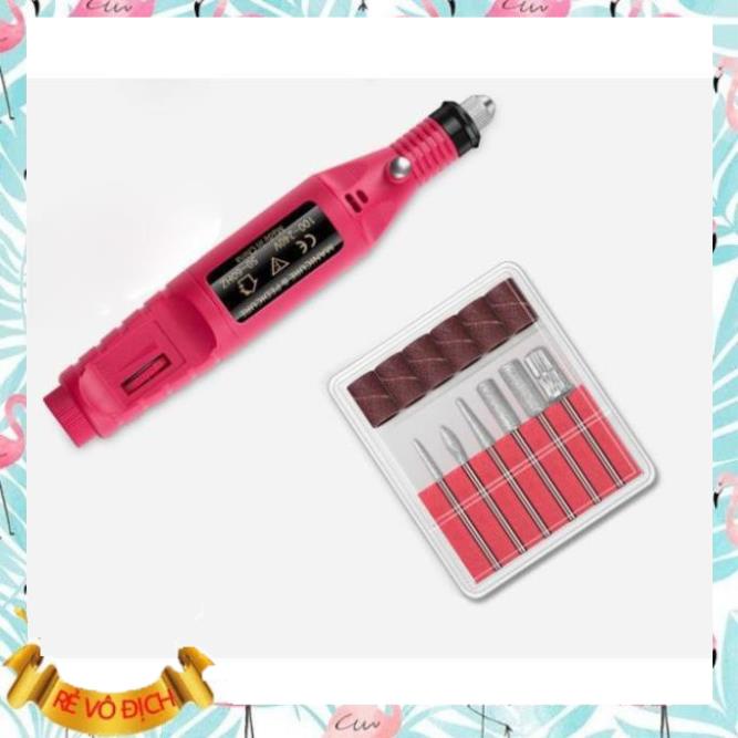 Máy mài mini cầm tay có tăng giảm tốc độ dùng làm nail, làm móng chân móng tay, làm thủ công mỹ nghệ