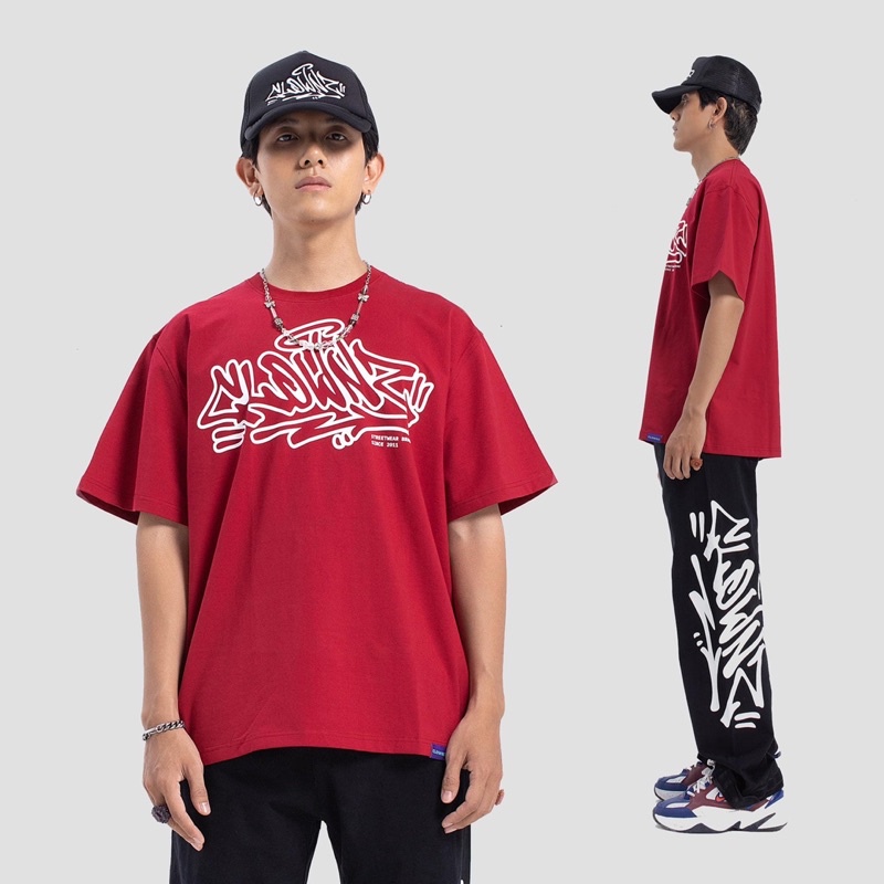 ÁO CỘC TAY CLOWNZ GRAFFITI TAG