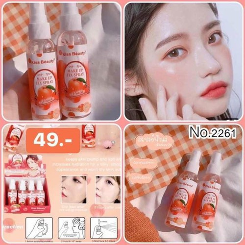 Xịt-khoáng-khóa-nền-lớp-trang-điểm-Kiss-Beauty HẤU NHỎ | BigBuy360 - bigbuy360.vn
