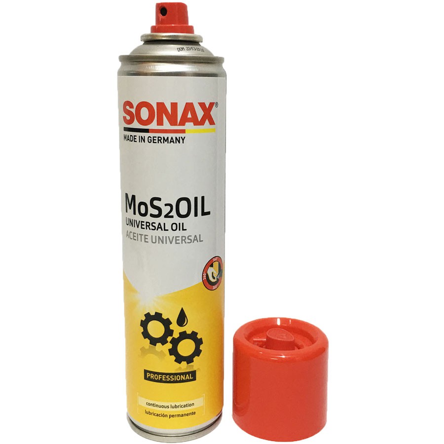 Dầu Bảo Quản Bôi Trơn, Chống Rỉ Sét Sonax Mos2oil 400ml