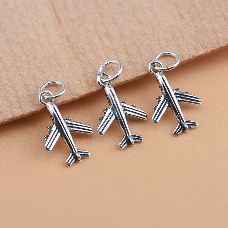 [S925] Charm bạc mô hình máy bay - MH715