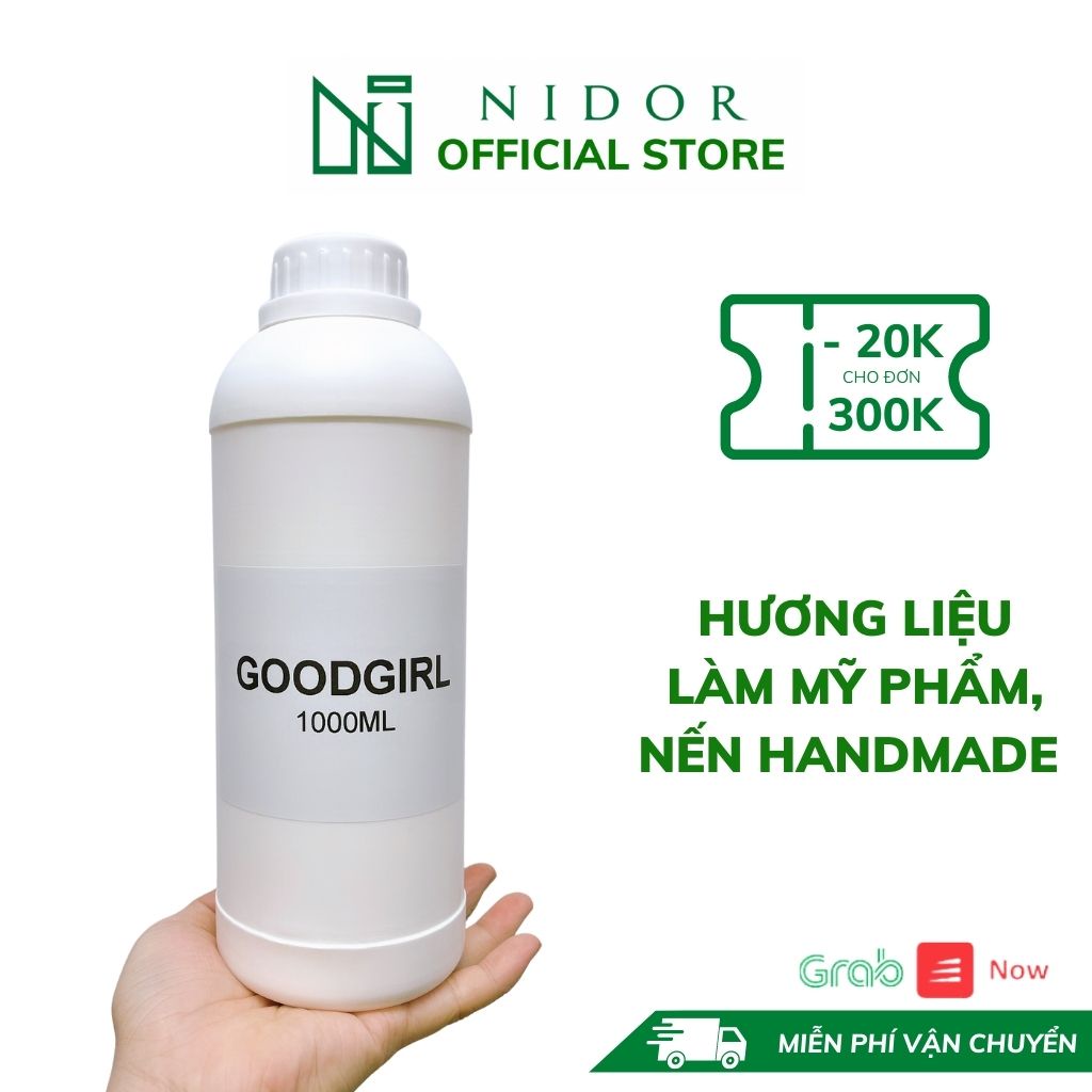 Hương liệu mỹ phẩm 1000ml, hương làm nước hoa, nến thơm - Nguyên liệu làm mỹ phẩm Handmade