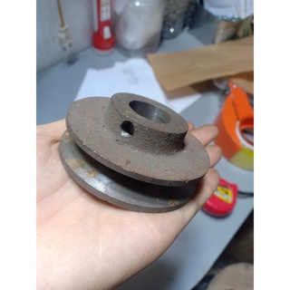 PULY gang 1 rãnh thăng bảng A đường kính ngoài 80mm. đường kính trục 24mm, ren 8mm