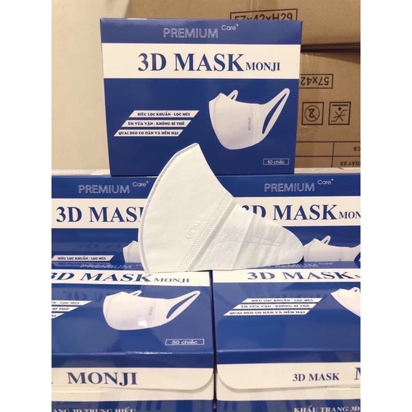 1 HỘP KHẨU TRANG 3D MASK CÁC HÃNG 50 CÁI (CHÍNH HÃNG) | BigBuy360 - bigbuy360.vn