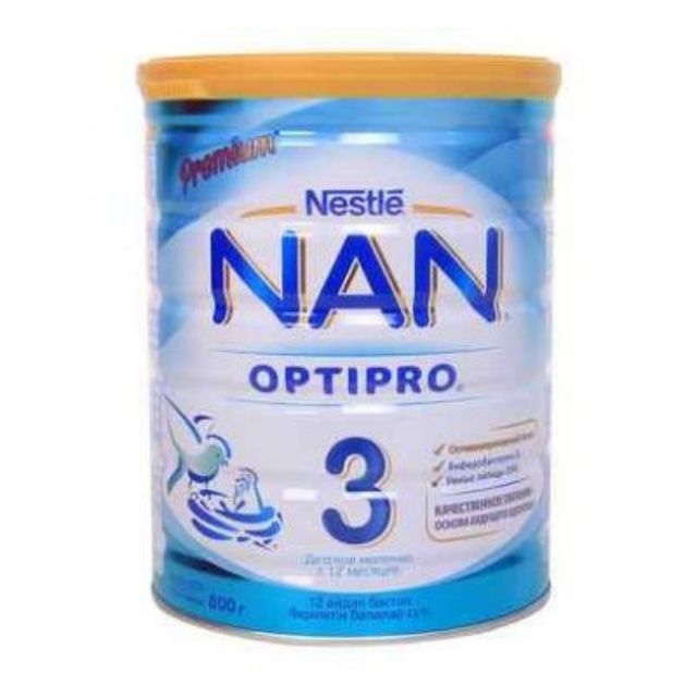 Sữa NAN Nga số 3 800g xách tay