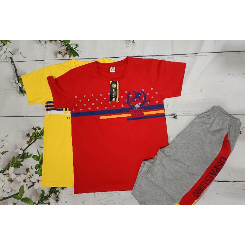 sét combo 2 bộ bé mặc nhà