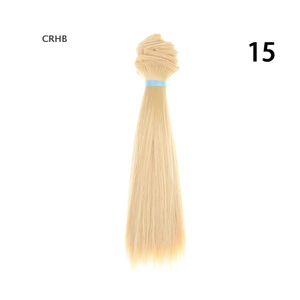 1 Tóc Giả Dài 15cm Cho Búp Bê 1 / 3 / 1 / 4 1 / 6 bjd Mới