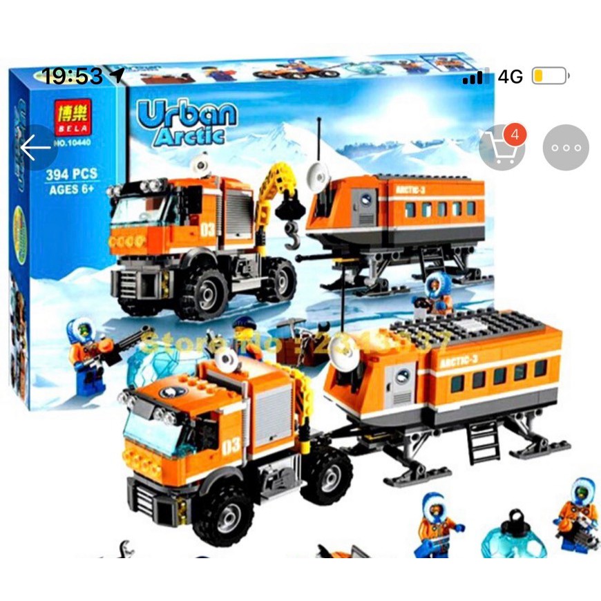 Đồ chơi lắp ráp Urban - Thám hiểm cực bắc