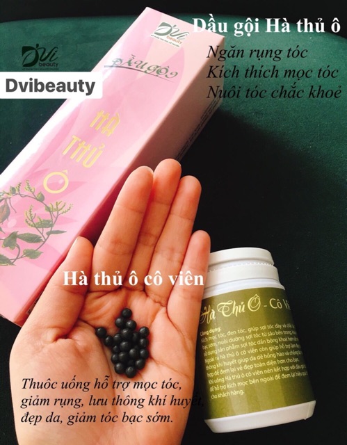 DẦU GỘI HÀ THỦ Ô HƯƠNG NHU - 320ML - Dvi Beauty