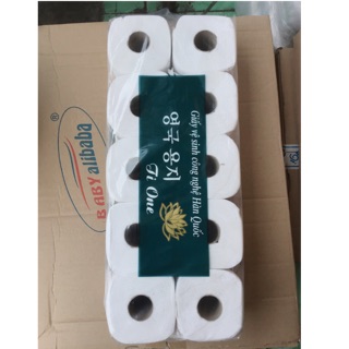 Giấy cuộn vệ sinh cao cấp Tione ( lốc 10 cuộn)