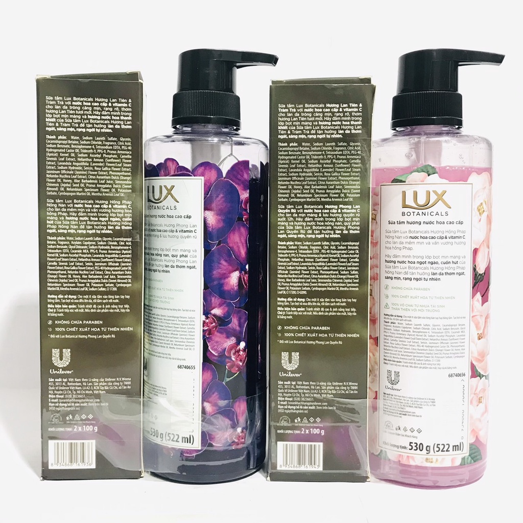 Sữa tắm nước hoa thơm Lux Botanicals