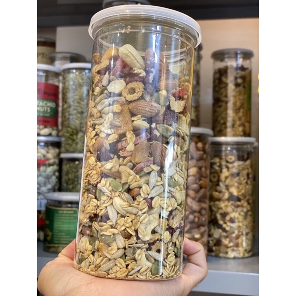 Hạt Mix 13 Loại GRANOLA Siêu Hạt Nhập Khẩu - Hộp 500gram