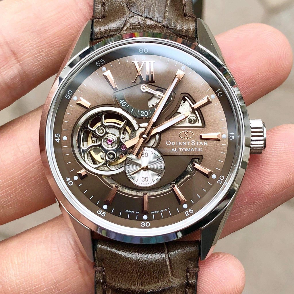 Đồng hồ nam chính hãng Orient Star Skeleton SDK05004K0 - Máy Automatic cơ - Kính Sapphire