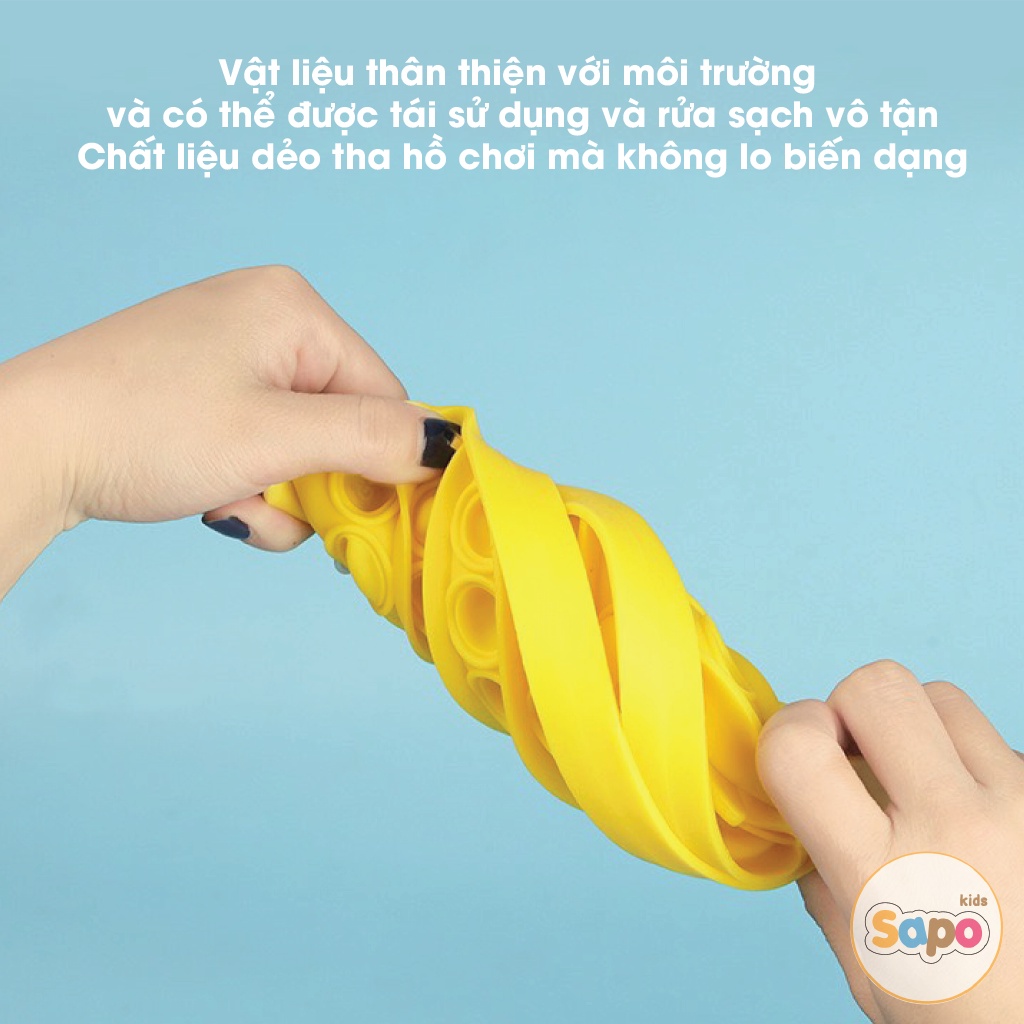 Pop it Đồ Chơi Bấm Bong Bóng Giải Toả Căng Thẳng Cho Cả Nhà Nhiều Mẫu Dễ Thương SAPO KIDS