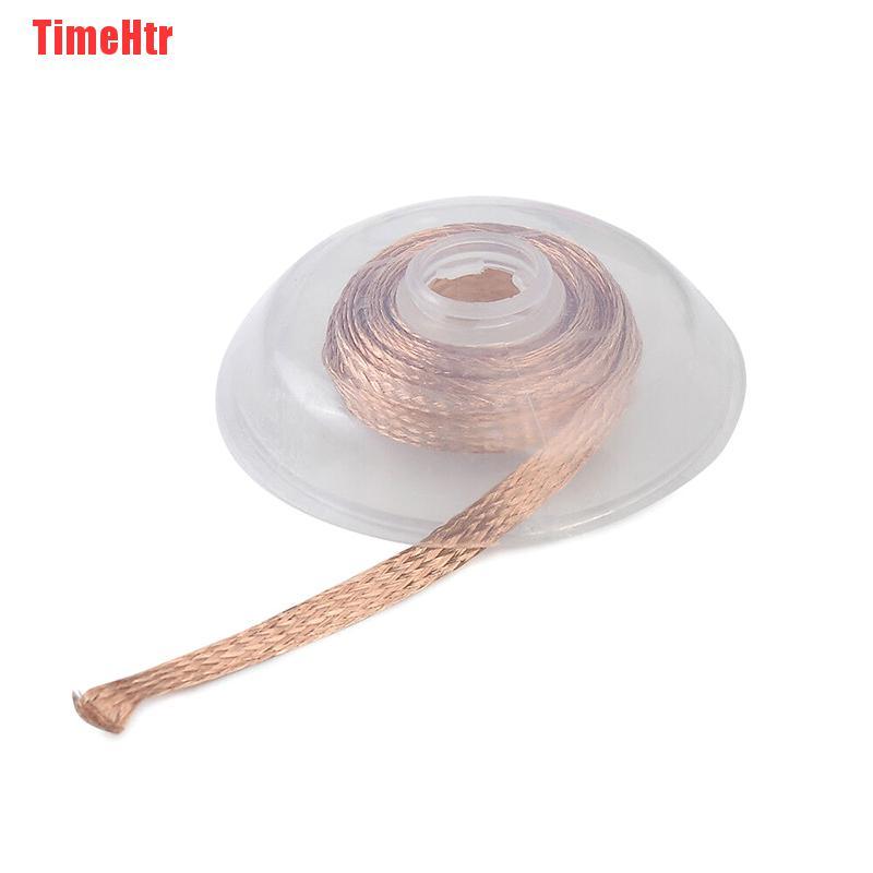 TimeHtr 1PC 3.0mm 1.5M 3.0M Desoldering Braid Solder Remover Wick Wire Repair Tool New