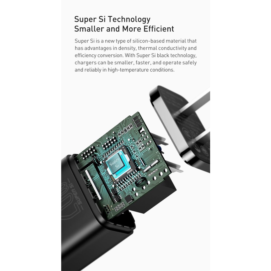 Sạc nhanh Baseus Super Si Quick Charger 20W