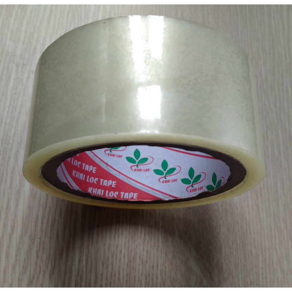Dao Cắt Băng Keo Size 5cm DH, Cuộn Băng Keo Trong 50mm 100ya, Dụng Cụ Cắt Băng keo Dán Thùng Carton