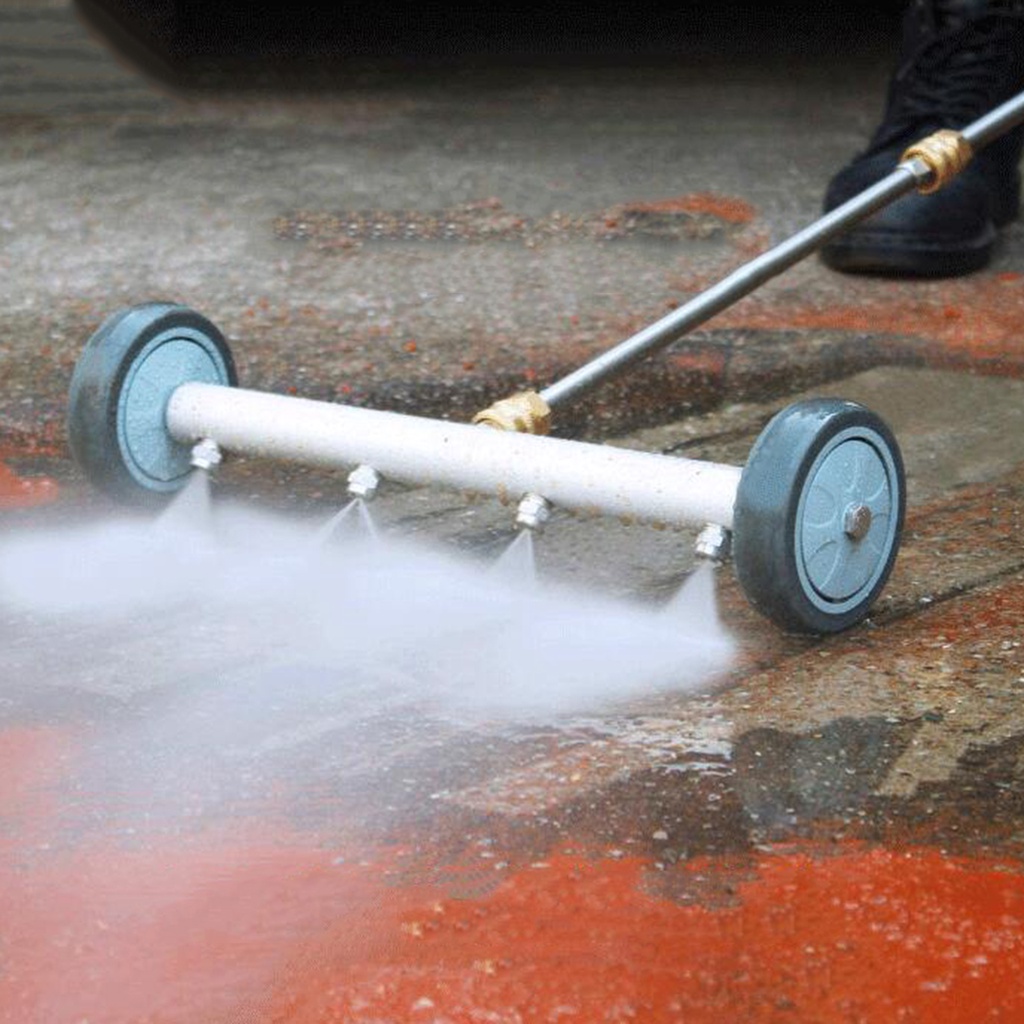 Máy rửa áp lực làm sạch 15 in cho gầm xe/ sân trong