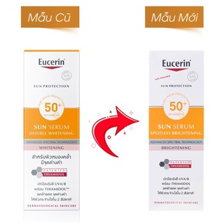 (Date 3/26) Tinh Chất Chống Nắng Eucerin Sun Serum Spotles Brightening Spf 50 50Ml