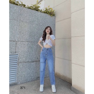 QUẦN BAGGY JEAN CẮT 1 ĐƯỜNG 371