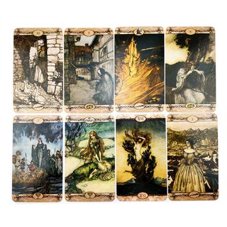 Bộ Bài Rackham Tarot Size Thường A5