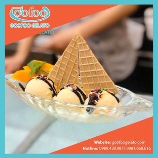 Bộ 6 Ly Kem Thuyền Alaska Banana Split Dish Ocean – P00116 – 350ml