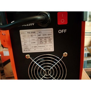 Máy hàn cao cấp mosfet tig 250e , 3 board, 2 chức năng tig và que anh quốc
