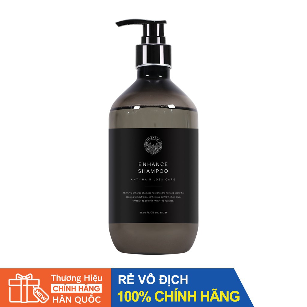 TERAPIC Dầu Gội Phục Hồi Giảm Rụng Tóc Hàn Quốc  Enhance Shampoo- Sản phẩm tốt nhất tại thì trường nội địa Hàn Quốc