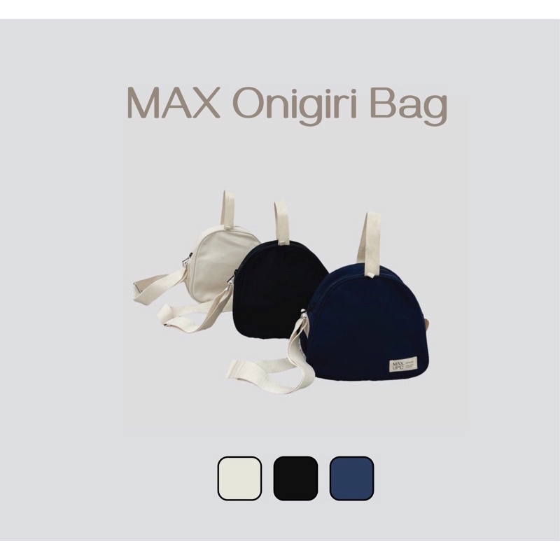 Túi Đeo Chéo Và Cầm Tay “O-nigiri Bag” Vải Canvas