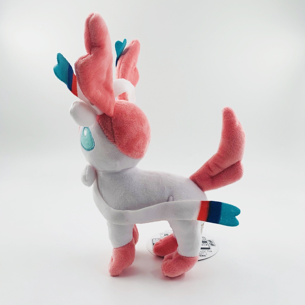 THÚ BÔNG POKEMON EEVEE  SYLVEON HỆ TIÊN  HÀNG CHÍNH HÃNG POKEMON CHUẨN ĐẸP TỪNG CM