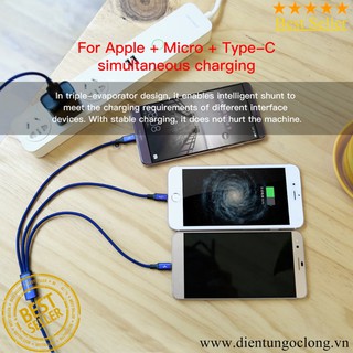 Cáp USB type-C ra Lightning Baseus Rapid Series