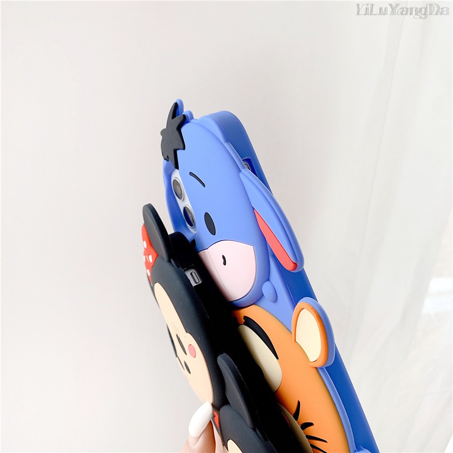 Ốp Điện Thoại Silicon Dẻo Họa Tiết Hoạt Hình Mickey Minnie Cho iPhone 6 6s 7 8 Plus X XR XS 11 12 Mini Pro Max SE 2020