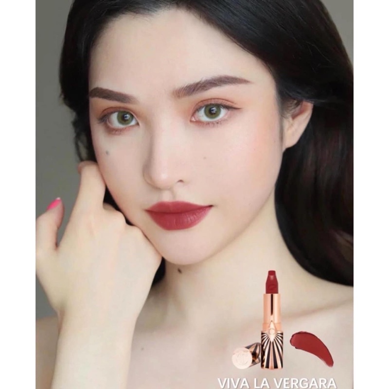 [Mini có hộp] Son Charlotte Tilbury Hot Lips 2 màu Viva La Vergara