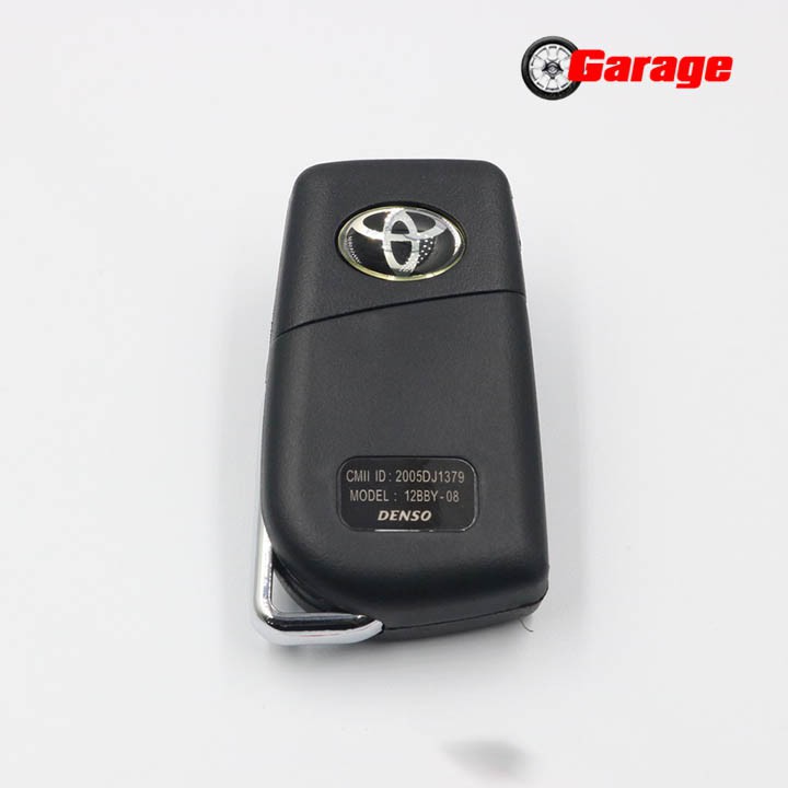 Vỏ chìa khóa Toyota Yago Atis Innova gập 2 nút