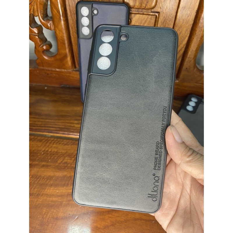 Ốp Samsung S21 Plus dẻo kiểu da thời trang l