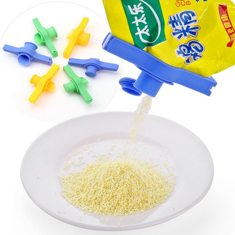 Kẹp Miệng Túi Thực Phẩm Bằng Nhựa Tiện Dụng Cho Nhà Bếp