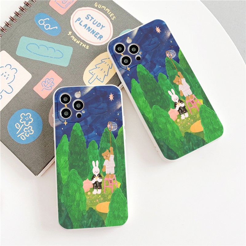 ỐP LƯNG IPHONE  Thỏ Gấu tìm Sao ốp iphone 12 pro/13pro/13promax/7/7+/8/8+/X/XS/XSM/11/11PMROMAX tr277