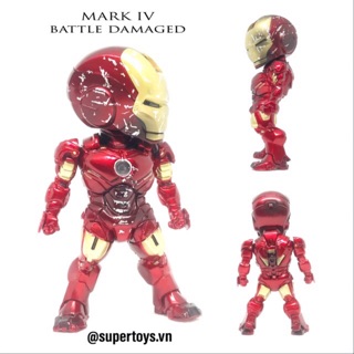 (Bán lẻ) Mô hình Iron Man MARK 4 Có Đèn Led 9cm