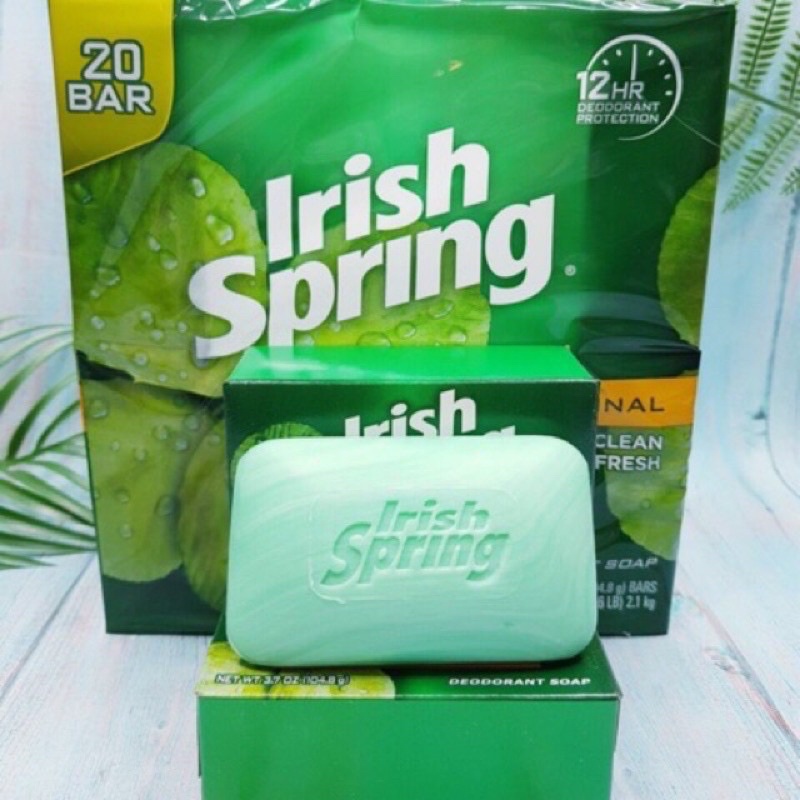 Combo 3 cục xà phòng Irish spring của Mỹ