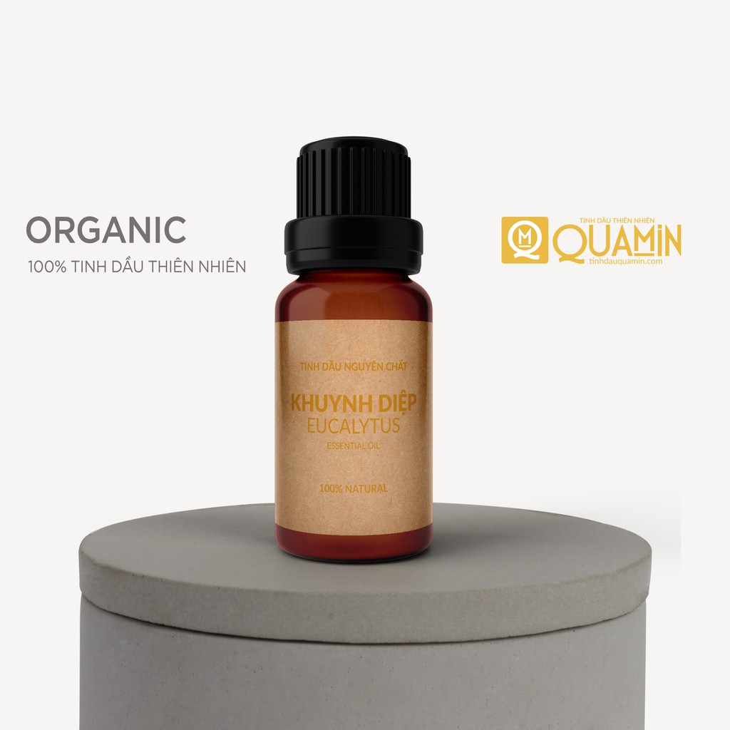 Tinh dầu Khuynh Diệp thiên nhiên Organic 10ml - QUAMIN