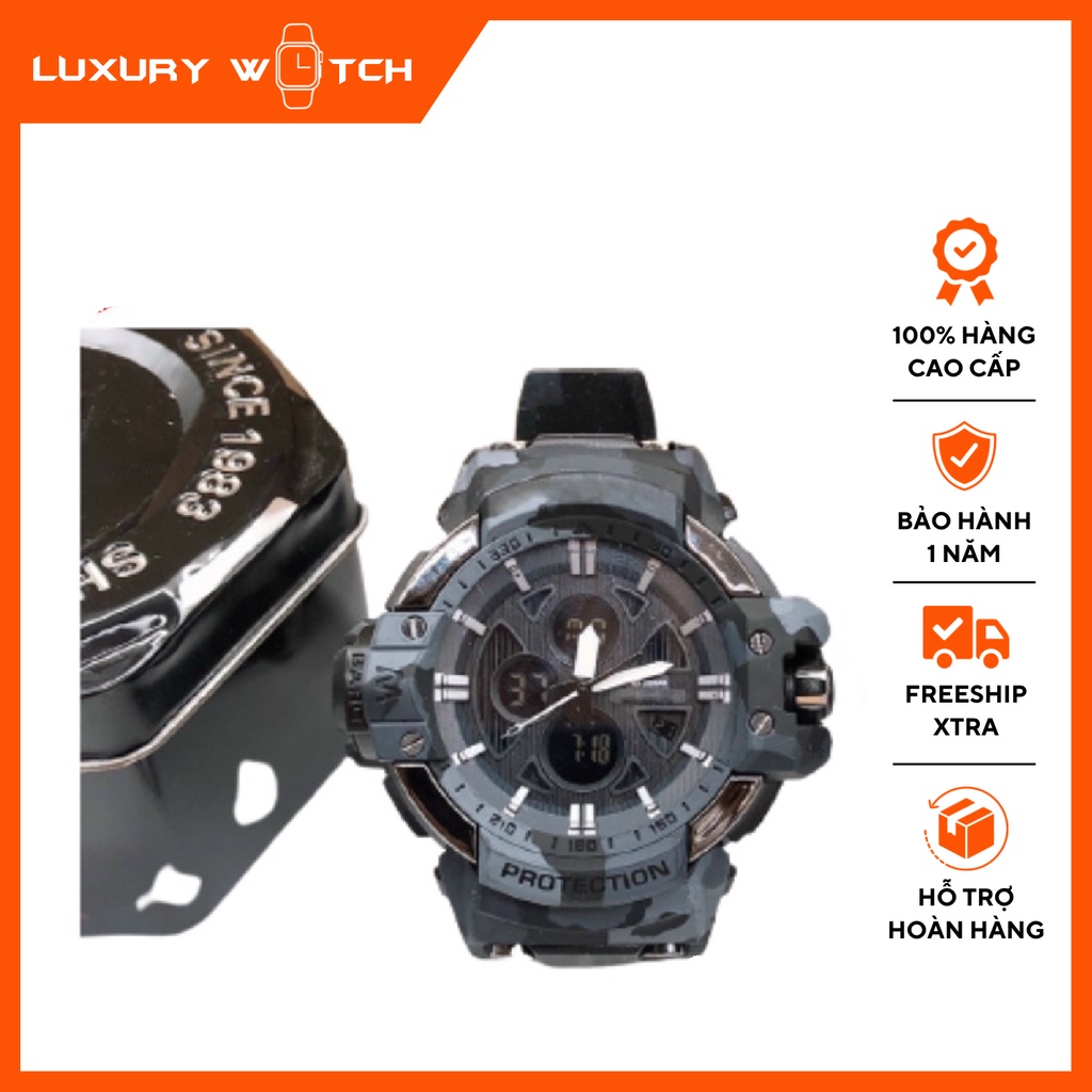 Đồng Hồ Nam W.A.R Lính Thủy Đánh Bộ 45mm - A44 - Luxury Watch