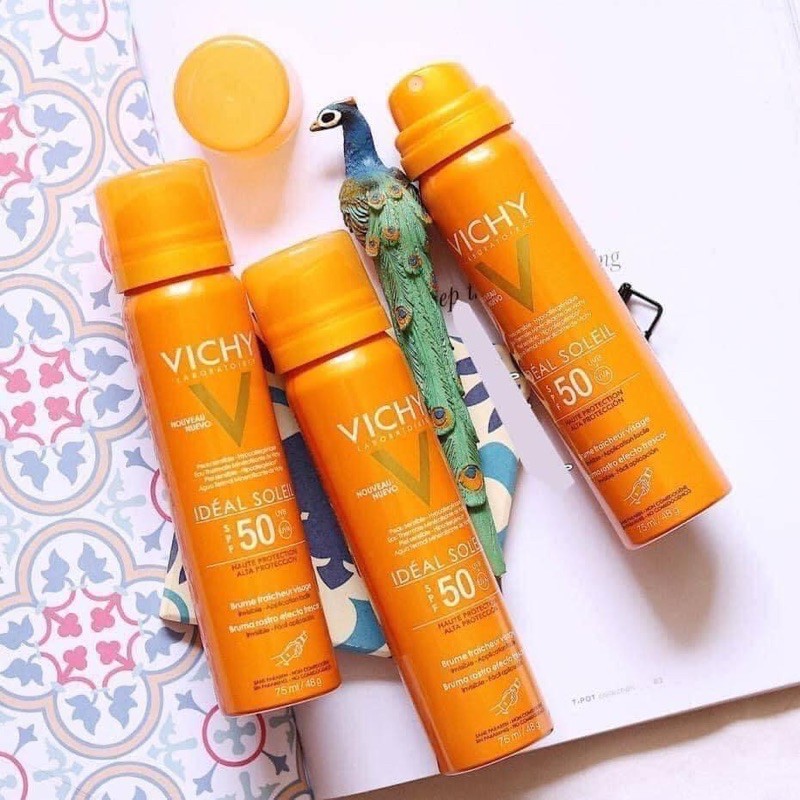 XỊT CHỐNG NẮNG VICHY SPF50