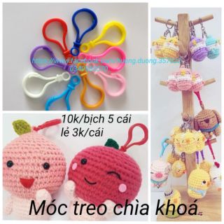 Móc nhựa treo thú bông