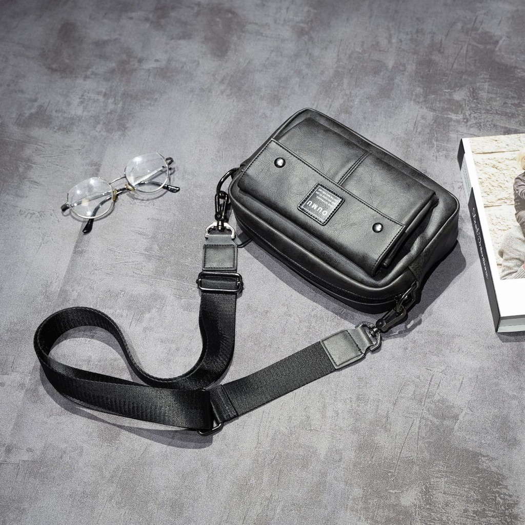 [TRỢ GIÁ] FREESHIP TÚI ĐEO CHÉO NAM KIỂU DÁNG THANH LỊCH - TÚI ĐEO CHÉO MINI NAM THỜI TRANG | BigBuy360 - bigbuy360.vn