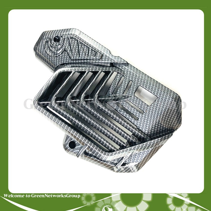 Ốp quạt gió che két nước SH 2020 Carbon Greennetworks